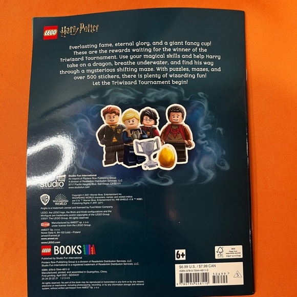 Lego Harry Potter Magical Sticker Set - Blue and Red - Picture 6 of 7